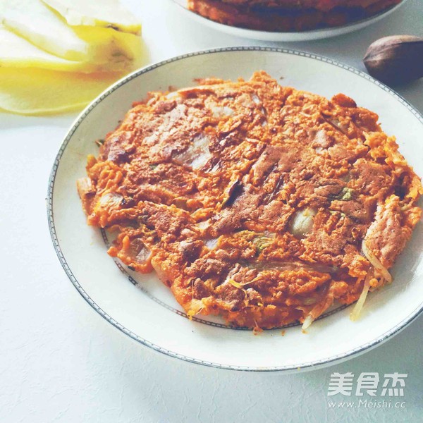 Whole Vegetable Kimchi Cake recipe