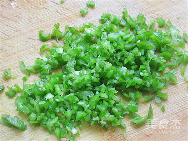 Flowered Garlic Vermicelli with Open Back Shrimp recipe