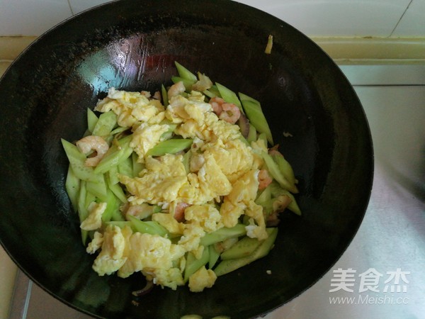 Seafood Melon Sliced Egg recipe