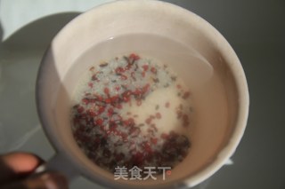 Panasonic Ih Electromagnetic Heating Rice Cooker-black Rice and Red Bean Porridge recipe