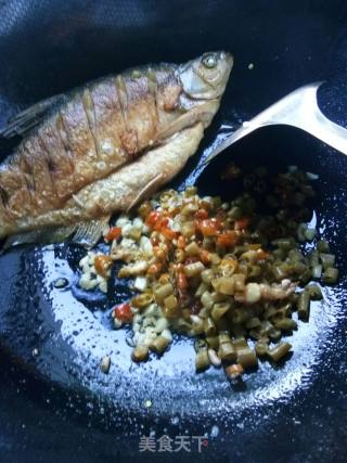 Braised Bream with Kimchi recipe