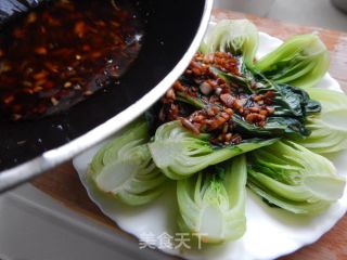 Pour The Green Vegetables recipe