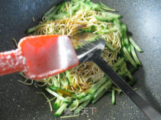 Cucumber Fried Dried Shreds recipe