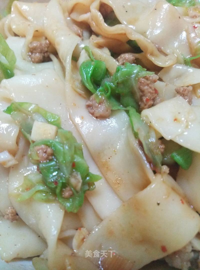 Minced Meat Version of Oiled Noodles recipe