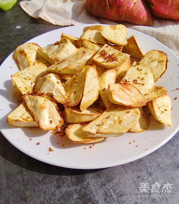 Baked Potato Wedges with Honey Osmanthus recipe