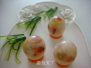 Creative New Dishes "crystal Seafood Ball" recipe