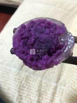 Sago Purple Sweet Potato Roll recipe