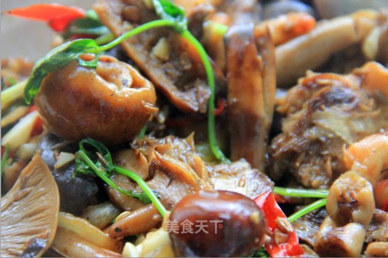 Stir-fried Mushrooms recipe