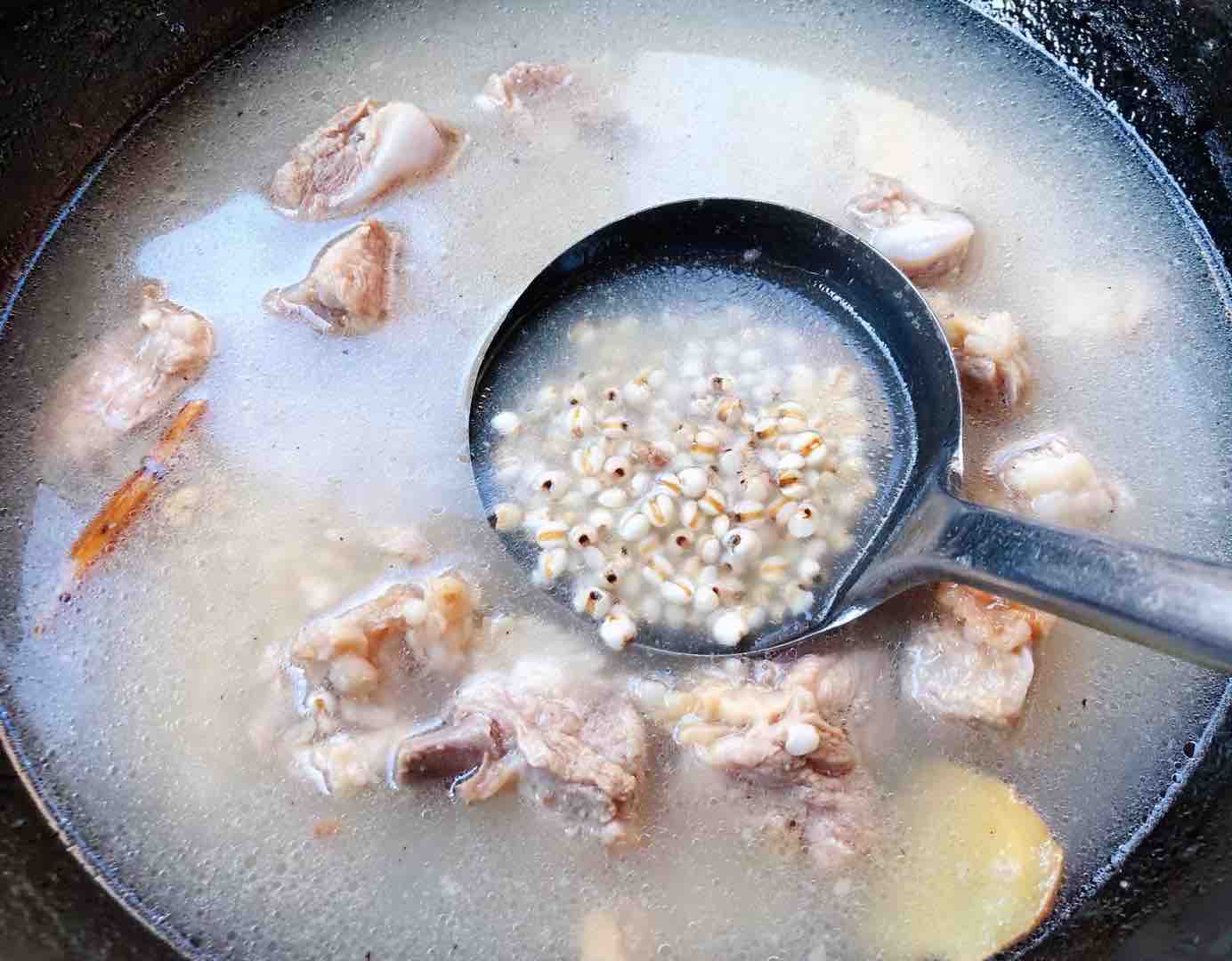 Winter Melon and Barley Pork Rib Soup recipe