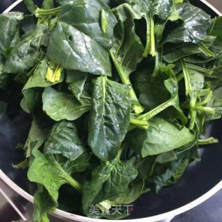 Stir-fried Spinach recipe