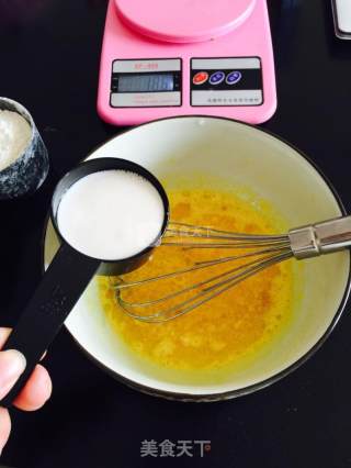 #xinliang First Baking Competition #8-inch Chiffon Cake recipe