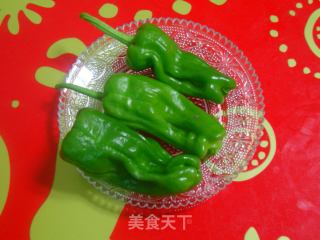 Oil-free Tiger Skin Green Pepper recipe