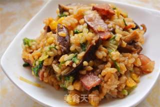 Bacon Mixed Rice recipe