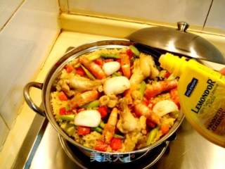 Spanish Seafood Pot Rice recipe