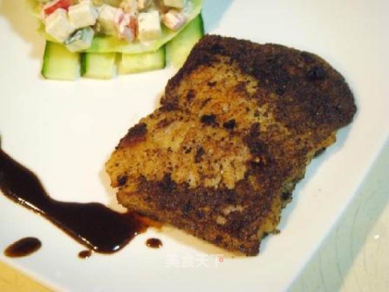 Appetizer "fried Fish Fillet with Black Pepper" recipe
