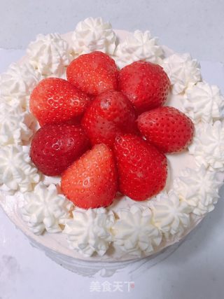 Strawberry Birthday Cake recipe