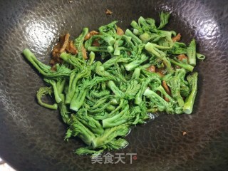 Northeast Wild Mountain Delicacy ~ Stir-fried Pork with Old Shoot recipe