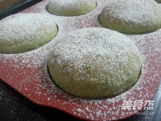 Matcha Potato Salty Bread recipe