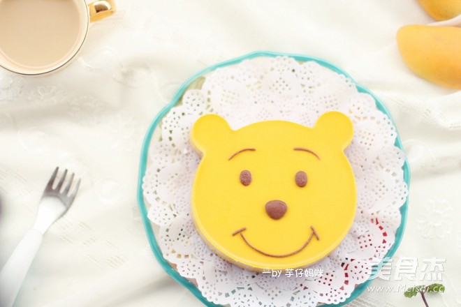 Little Pooh Mango Mousse recipe