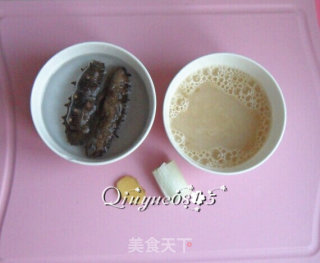 Sea Cucumber Millet Congee recipe