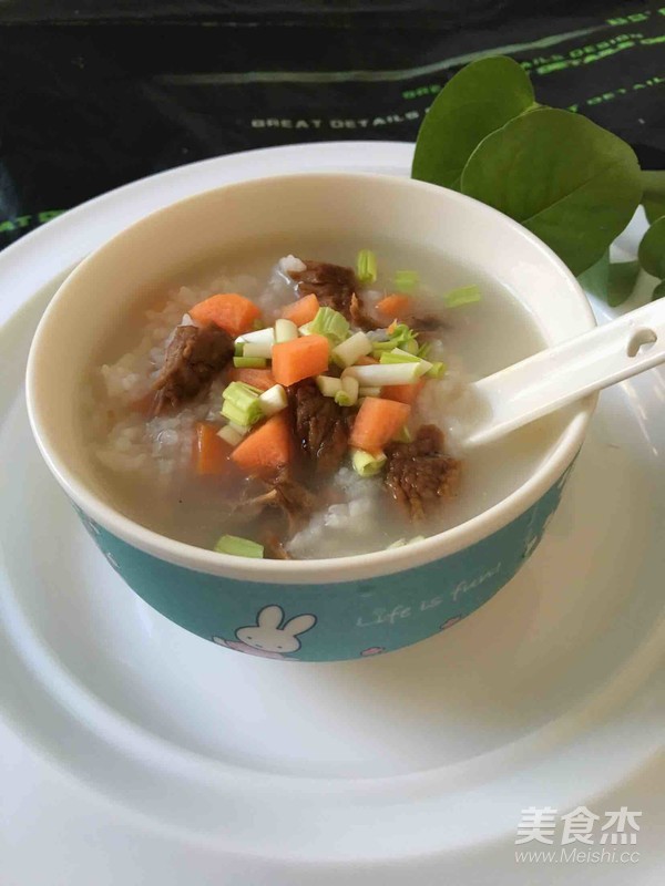 Strong Bone Beef Porridge recipe