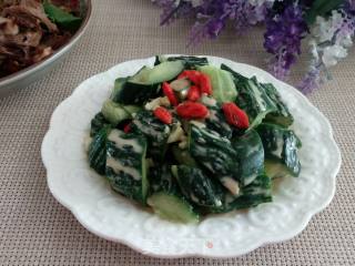Cucumber with Sesame Sauce recipe