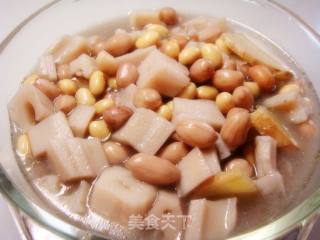 Soybean Peanut Mix with Lotus Root recipe