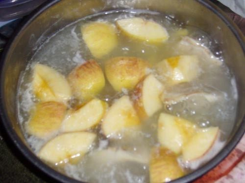 Apple Raw Fish Soup recipe