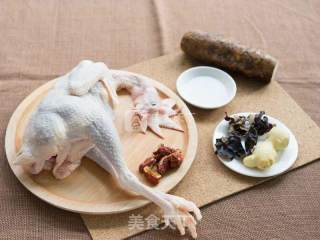 Yam and Red Date Chicken Soup recipe