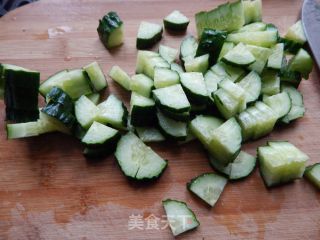 Cucumber Salad with Peanuts recipe