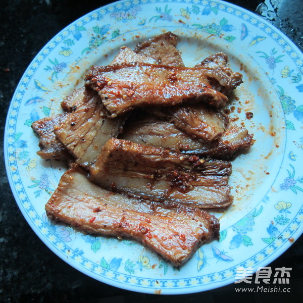 Steamed Dongpo Pork with Plum Dried Vegetables recipe