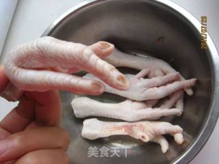 Bean and Chicken Feet recipe