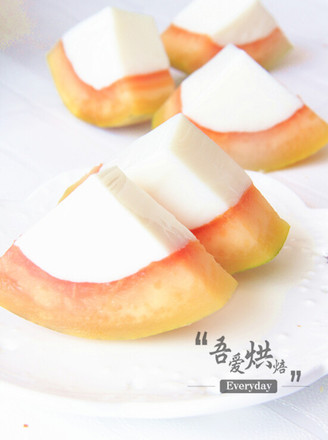 Papaya Milk Jelly recipe