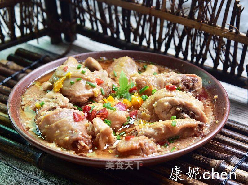 Steamed Chicken with Fermented Bean Curd recipe