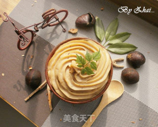 Soft Waxy Chestnut Puree recipe
