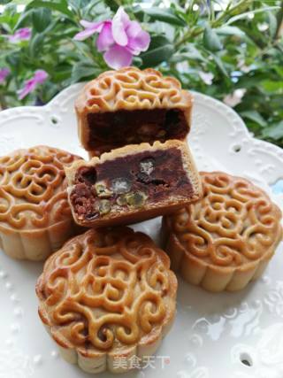 Bean Paste Honey Bean Mooncake recipe