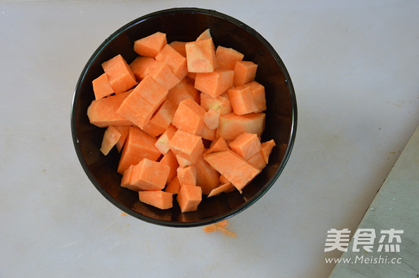 Walnut Sweet Potato Rice Paste recipe