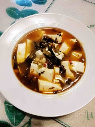 Laotan Pickled Cabbage Tofu recipe