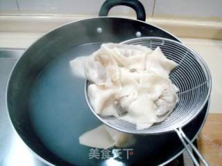 Wonton Noodles with Chicken Broth and Fresh Pork recipe