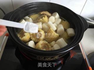 Chinese Yam Hen Mushroom in Clay Pot recipe