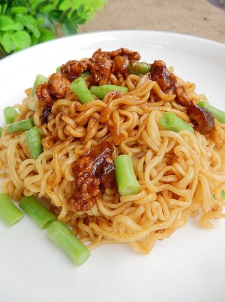 Noodles with Carob Meat Sauce recipe