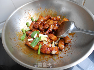 Braised Pork with Peach recipe