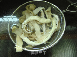 Duck Intestines Mixed with Plantain recipe