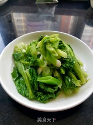 Lettuce in Oyster Sauce recipe