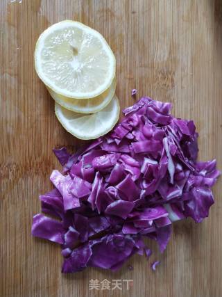 Purple Cabbage Lemon Juice recipe