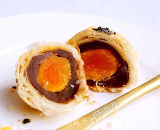 #四sessional Baking Contest and is Love to Eat Festival#egg Yolk Pastry recipe