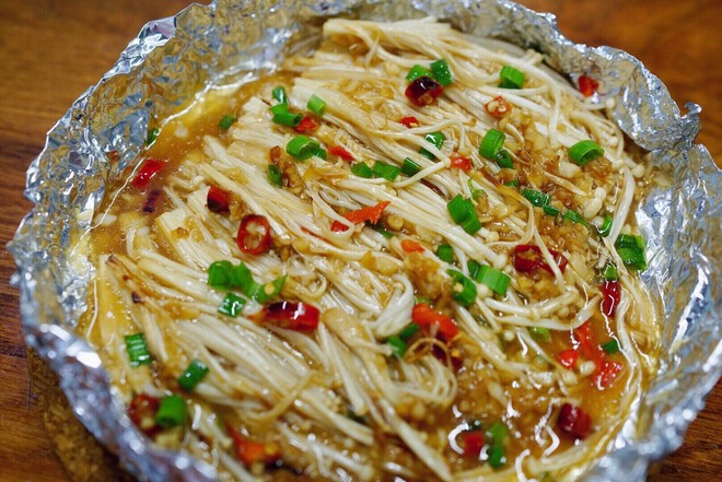 Roasted Enoki Mushroom No. 1 recipe