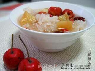 Apple Tremella Red Fruit Soup recipe