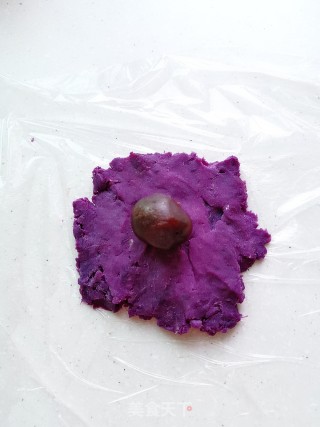Purple Sweet Potato Tea Towel Twist recipe
