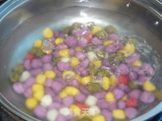 Taiwan Dessert Taro Balls recipe